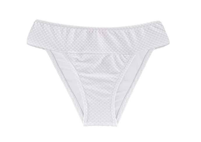 Product Front: Rio De Sol Calcinha Bottom Cloque Branco Cos Comfort