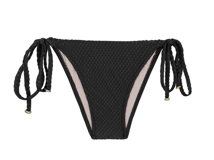 Product Front: Rio De Sol Calcinha Bottom Cloque Preto Balconet