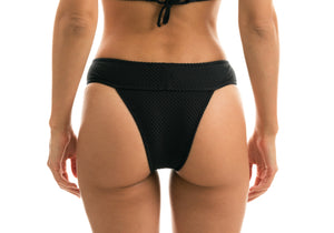 Image 06: Rio De Sol Calcinha Bottom Cloque Preto Tri Cos