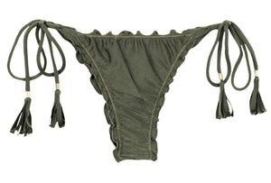 Product Front: Rio De Sol Calcinha Bottom Croco Frufru-Fio