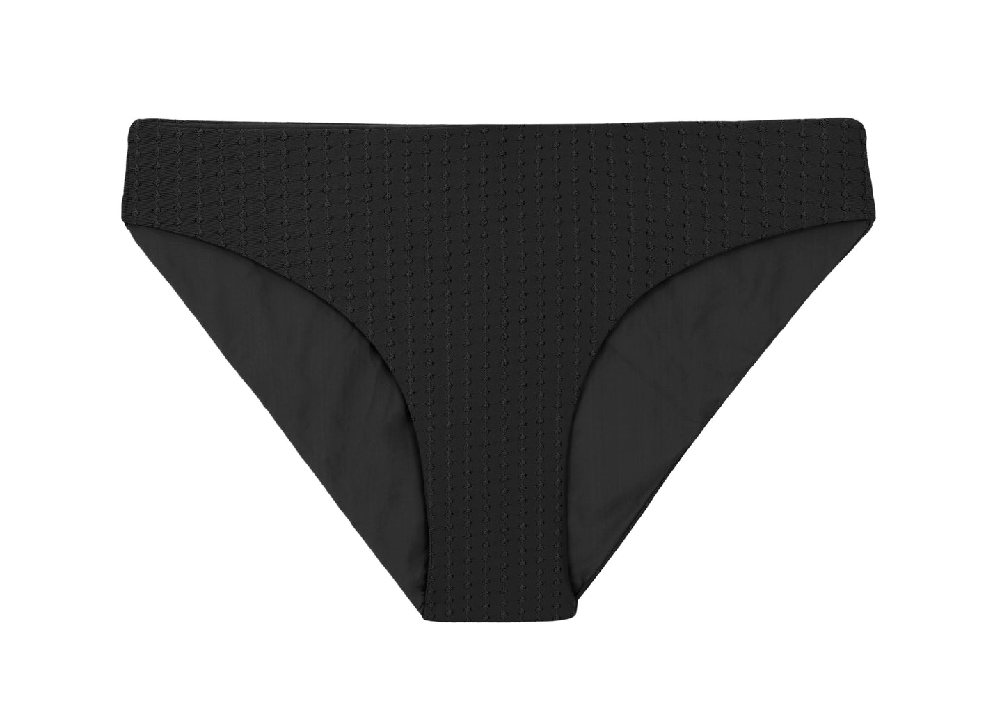 Product Front: Rio De Sol Calcinha Bottom Dots-Black Essential-Comfy