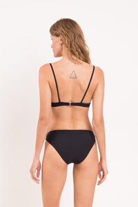 Model Back: Rio De Sol Calcinha Bottom Dots-Black Essential-Comfy