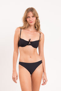 Image 08: Rio De Sol Calcinha Bottom Dots-Black Essential-Comfy