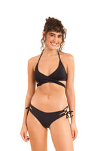 Carregar imagem no visualizador da galeria, Model Front: Rio De Sol Calcinha Bottom Dots-Black Madrid
