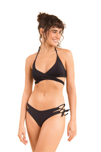 Image 04: Rio De Sol Calcinha Bottom Dots-Black Madrid