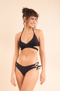 Image 12: Rio De Sol Calcinha Bottom Dots-Black Madrid