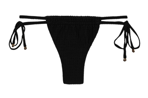 Product Front: Rio De Sol Calcinha Bottom Dots-Black Pipa