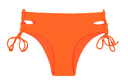 Product Front: Rio De Sol Calcinha Bottom Dots-Orange Madrid