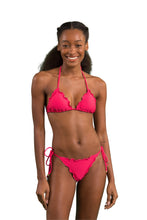 Carregar imagem no visualizador da galeria, Model Front: Rio De Sol Calcinha Bottom Dots-Virtual-Pink Frufru
