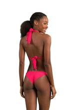 Carregar imagem no visualizador da galeria, Model Back: Rio De Sol Calcinha Bottom Dots-Virtual-Pink Italy
