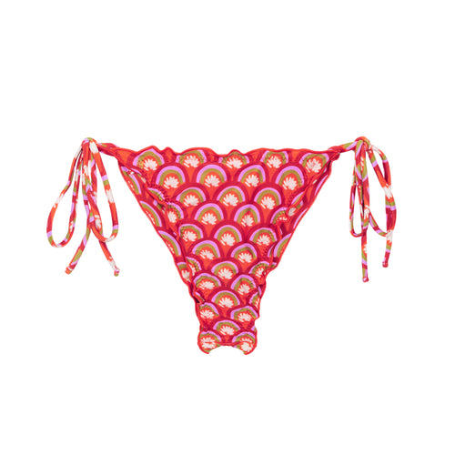 Product Front: Rio De Sol Calcinha Bottom Floral-Scales Frufru-Fio