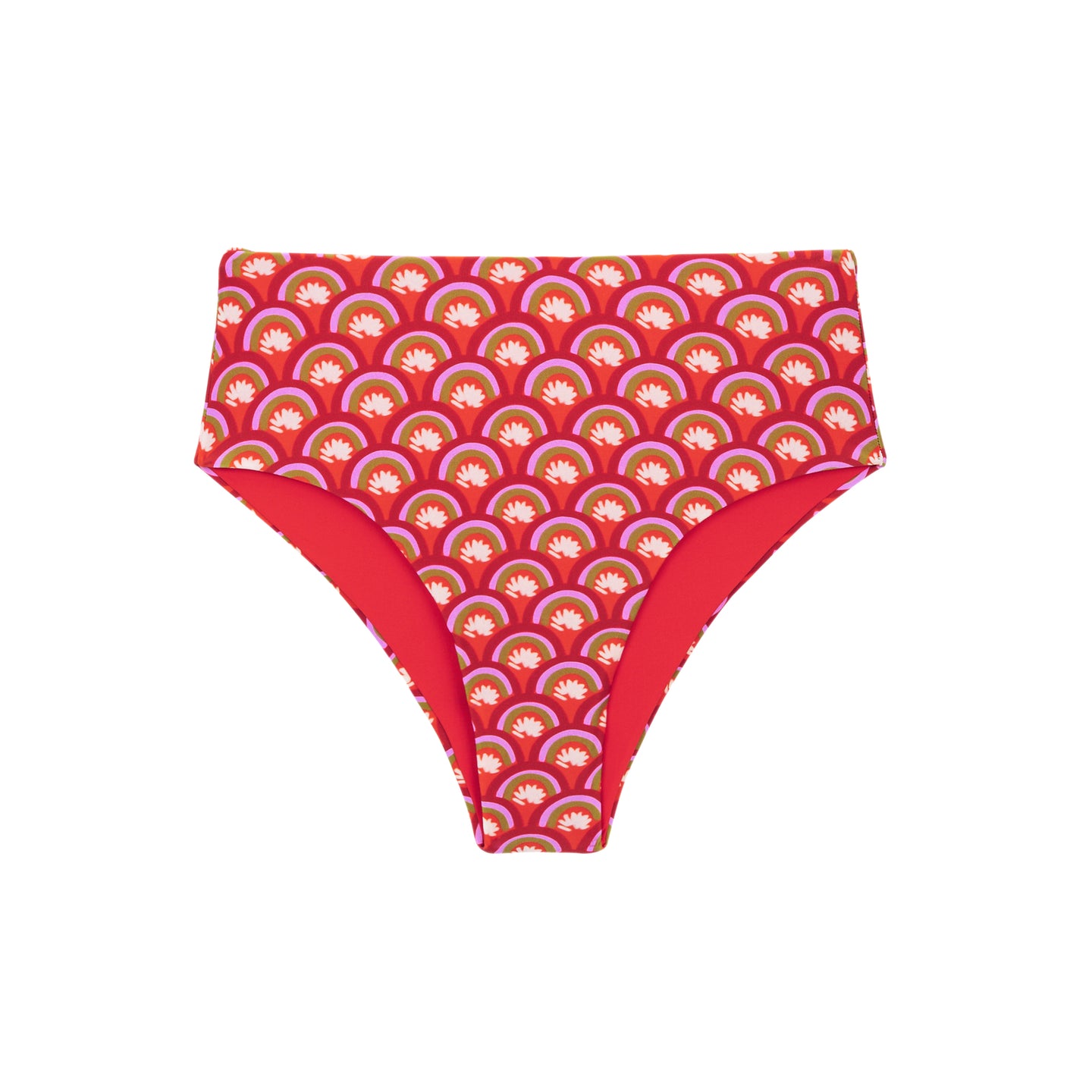 Product Front: Rio De Sol Calcinha Bottom Floral-Scales Hotpants
