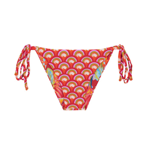 Product Front: Rio De Sol Calcinha Bottom Floral-Scales Lacinho
