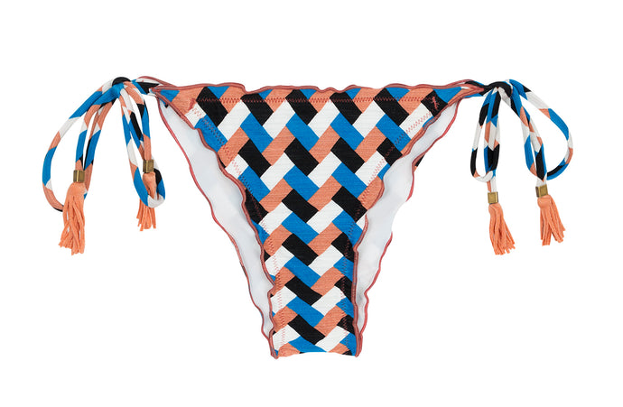 Product Front: Rio De Sol Calcinha Bottom Geometric Frufru
