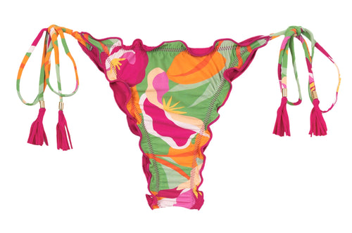 Product Front: Rio De Sol Calcinha Bottom Green-Bloom Frufru-Fio