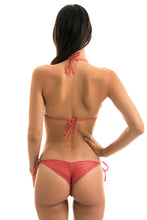 Carregar imagem no visualizador da galeria, Model Back: Rio De Sol Calcinha Bottom Kiwanda Madras Frufru
