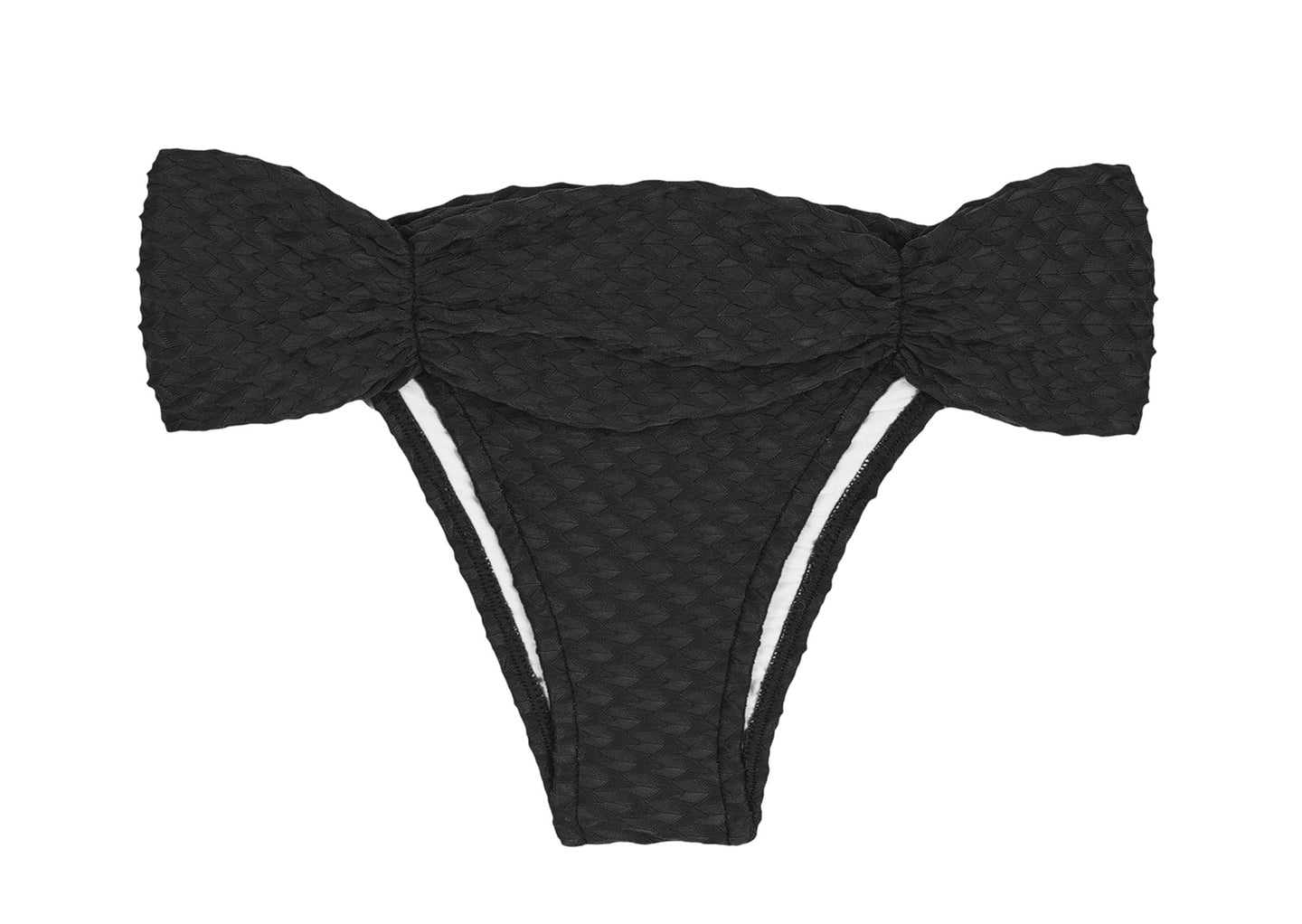 Product Front: Rio De Sol Calcinha Bottom Kiwanda Preto Bandeau