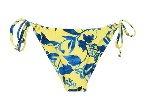 Product Front: Rio De Sol Calcinha Bottom Lemon Flower Invisible