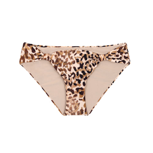Product Front: Rio De Sol Calcinha Bottom Leopard Mel-Comfy