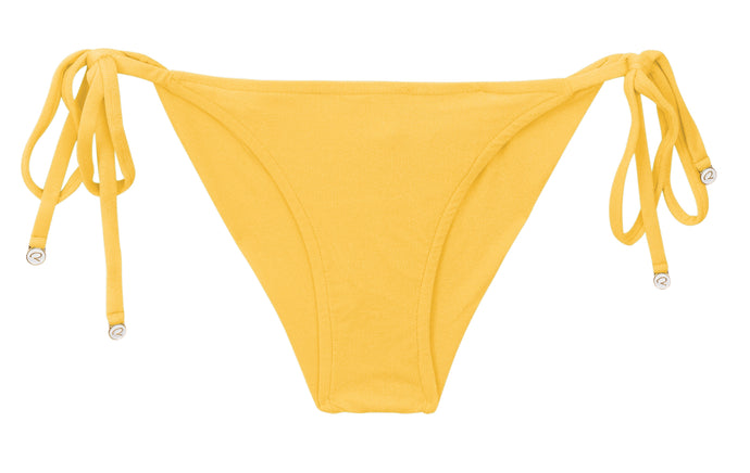 Product Front: Rio De Sol Calcinha Bottom Malibu-Yellow Cheeky-Tie