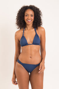 Model Front: Rio De Sol Calcinha Bottom Navy Mel-Comfy