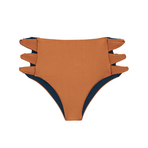 Product Front: Rio De Sol Calcinha Bottom Nocciola High-Waist-Spin