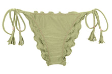 Carregar imagem no visualizador da galeria, Product Front: Rio De Sol Calcinha Bottom Oliva Frufru
