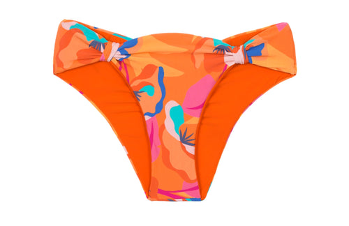 Product Front: Rio De Sol Calcinha Bottom Orange-Bloom Mel