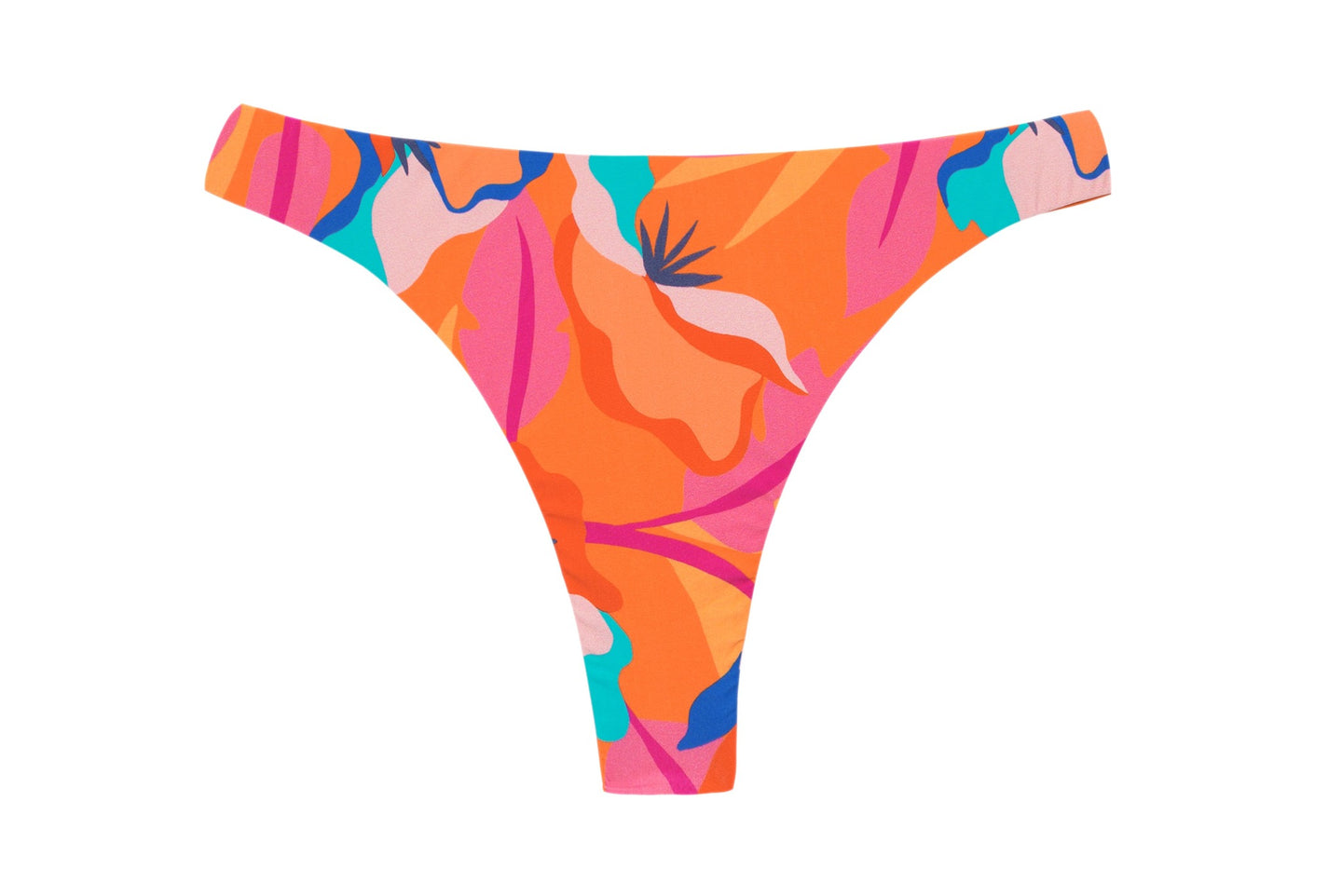 Product Front: Rio De Sol Calcinha Bottom Orange-Bloom Nice-Fio