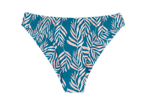 Product Front: Rio De Sol Calcinha Bottom Palms-Blue Nice
