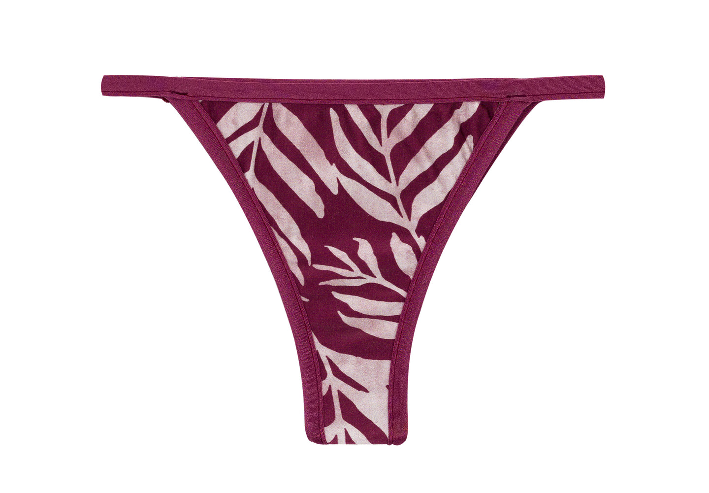 Product Front: Rio De Sol Calcinha Bottom Palms-Vine California