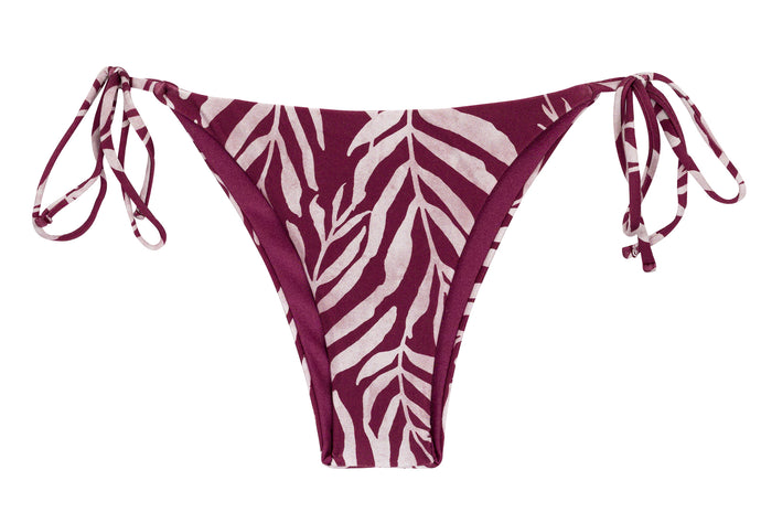 Product Front: Rio De Sol Calcinha Bottom Palms-Vine Ibiza