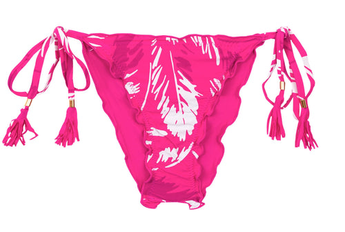 Product Front: Rio De Sol Calcinha Bottom Pink-Palms Frufru