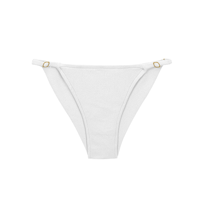 Product Front: Rio De Sol Calcinha Bottom Sand-White Cheeky-Fixa