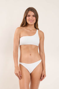 Model Front: Rio De Sol Calcinha Bottom Sand-White Leblon