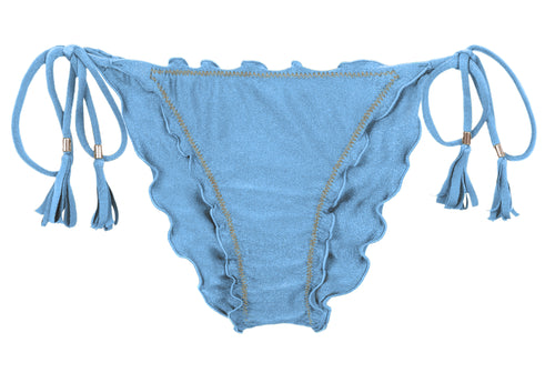 Product Front: Rio De Sol Calcinha Bottom Shimmer-Baltic-Sea Frufru-Comfy