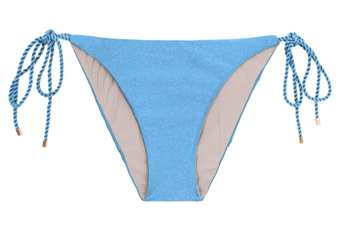 Product Front: Rio De Sol Calcinha Bottom Shimmer-Baltic-Sea Ibiza-Rope