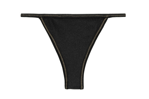 Product Front: Rio De Sol Calcinha Bottom Shimmer-Black California