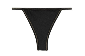 Product Front: Rio De Sol Calcinha Bottom Shimmer-Black California