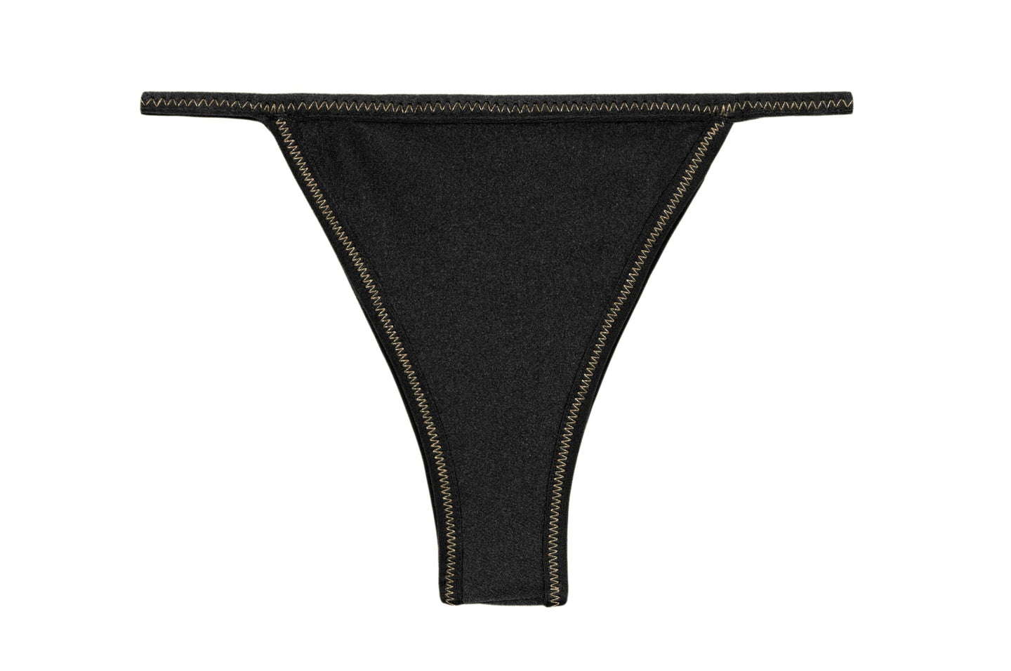 Product Front: Rio De Sol Calcinha Bottom Shimmer-Black California
