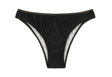 Carregar imagem no visualizador da galeria, Product Front: Rio De Sol Calcinha Bottom Shimmer-Black Essential
