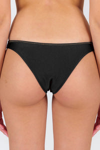 Image 06: Rio De Sol Calcinha Bottom Shimmer-Black Essential