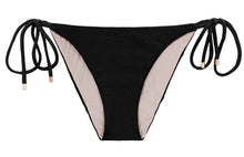 Carregar imagem no visualizador da galeria, Product Front: Rio De Sol Calcinha Bottom Shimmer-Black Ibiza-Comfy
