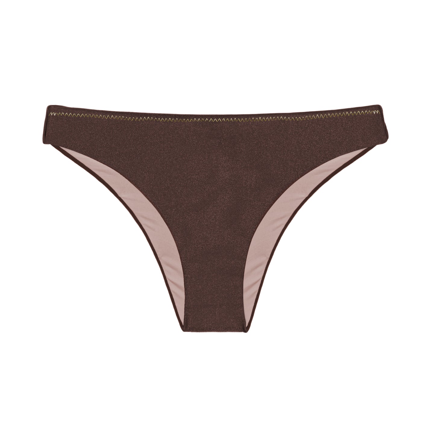 Product Front: Rio De Sol Calcinha Bottom Shimmer-Coffee Essential
