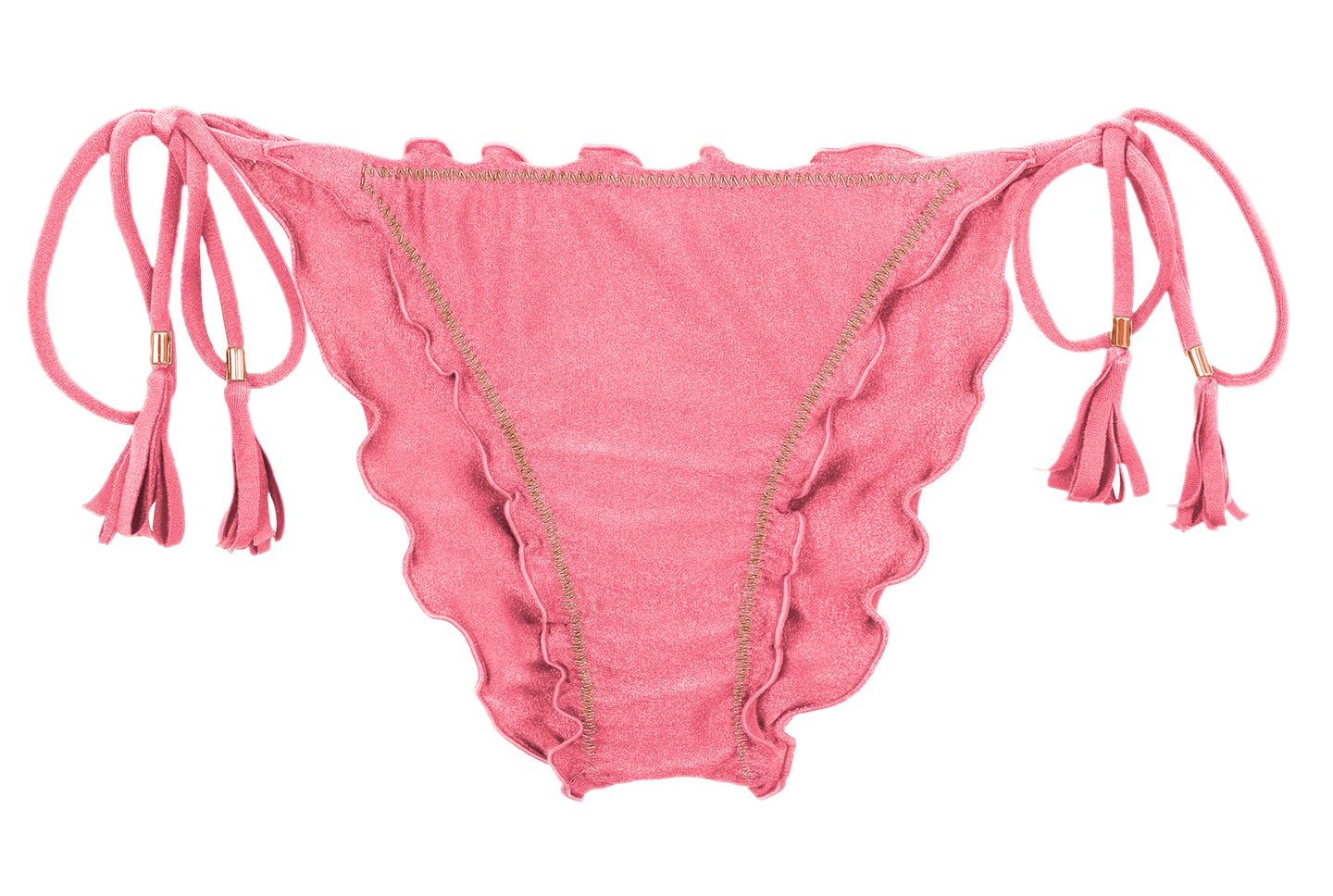 Product Front: Rio De Sol Calcinha Bottom Shimmer-Confetti Frufru-Comfy