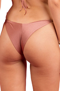Image 07: Rio De Sol Calcinha Bottom Shimmer-Copper Cheeky-Tie