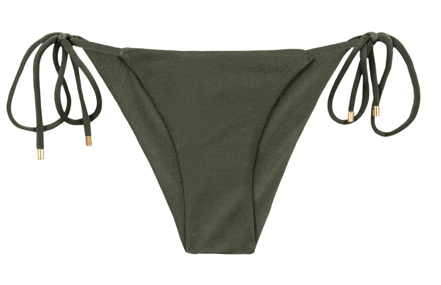 Product Front: Rio De Sol Calcinha Bottom Shimmer-Croco Cheeky-Tie