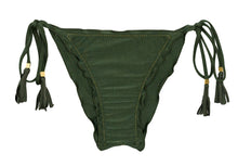 Carregar imagem no visualizador da galeria, Product Front: Rio De Sol Calcinha Bottom Shimmer-Croco Frufru

