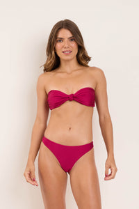 Model Front: Rio De Sol Calcinha Bottom Shimmer-Desejo Essential