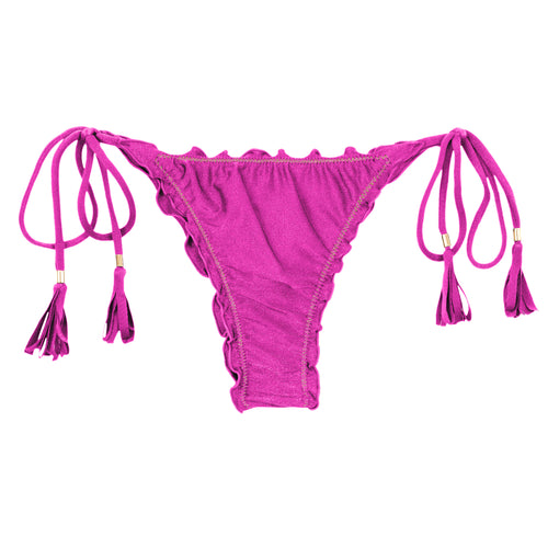 Product Front: Rio De Sol Calcinha Bottom Shimmer-Gaia Frufru-Fio